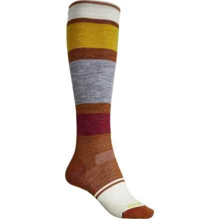 SmartWool Targeted Cushion Snowboard Socks - Merino Wool, Over the Calf (For Women) in Picante