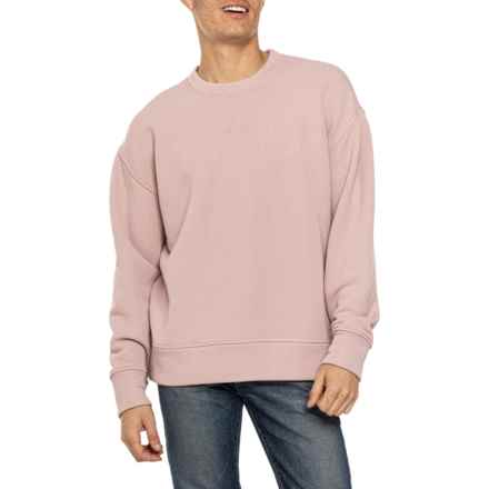 SmartWool Terry Knit Sweatshirt - Merino Wool in Mauve