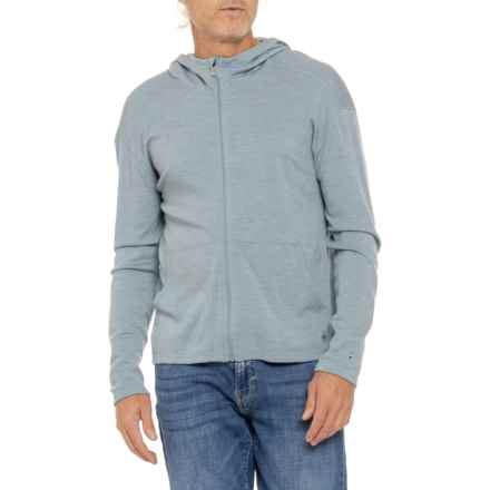 SmartWool Thermal Hoodie - Merino Wool in Lead Heather