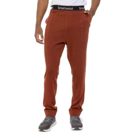 SmartWool Thermal Joggers - Merino Wool in Pecan Brown H