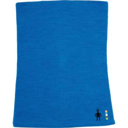 SmartWool Thermal Merino Reversible Neck Gaiter - Merino Wool (For Men) in Laguna Blue Heather