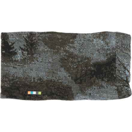 SmartWool Thermal Reversible Headband - Merino Wool (For Men) in Black Forest