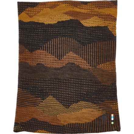 SmartWool Thermal Reversible Neck Gaiter - Merino Wool (For Women) in Charcoal/Honey Gold