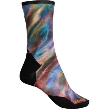 SmartWool Trail Run Targeted Cushion Socks - Merino Wool, Crew (For Women) in Black