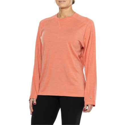 SmartWool Uni Thermal Base Layer Top - Merino Wool, Long Sleeve in Sunset Coral H