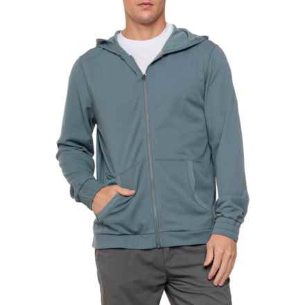 SmartWool Uptempo Active Full-Zip Hoodie in Pewter Blue