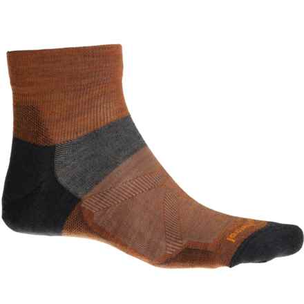 SmartWool Zero Cushion Bike Socks - Merino Wool, Ankle (For Men and Women) in Acorn