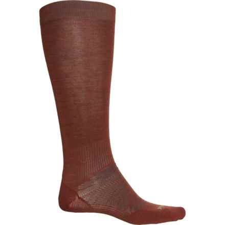 SmartWool Zero Cushion Ski Socks - Merino Wool, Over the Calf (For Men and Women) in Picante