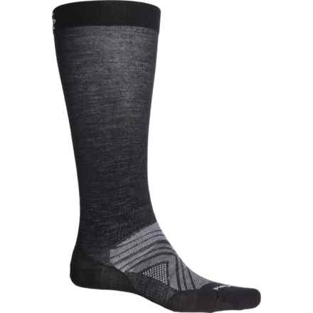 SmartWool Zero Cushion Ski Socks - Merino Wool, Over the Calf (For Men) in Black