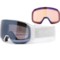 Smith 4D MAG S Ski Goggles - ChromaPop®, Extra Lens (For Men) in White Vapor/Chromapop™ Sun Platinum Mirror/Chromap