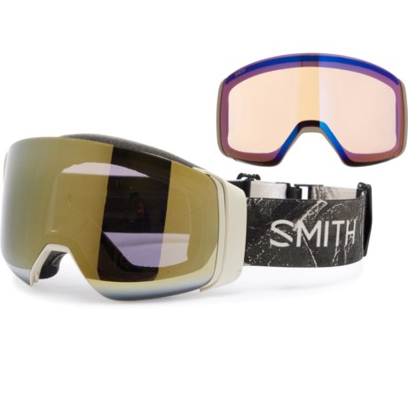 Smith 4D MAG Ski Goggles - ChromaPop®, Extra Lens (For Men) in Ac Sage Cattabriga-Alosa/Chromapop™ Sun Black Gold