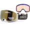 Smith 4D MAG Ski Goggles - ChromaPop®, Extra Lens (For Men) in Ac Sage Cattabriga-Alosa/Chromapop™ Sun Black Gold