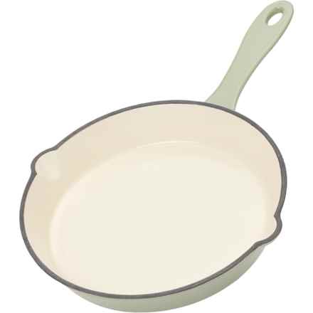 Smith & Clark Ironworks Enameled Cast Iron Frying Pan - 8” in Sage