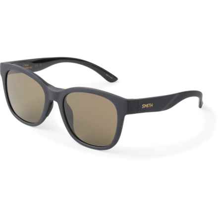 Smith Caper Sunglasses - ChromaPop® Polarized Lenses (For Women) in Matte Black
