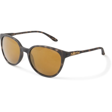 Smith Cheetah Sunglasses - Polarized (For Women) in Matte Ash Tort