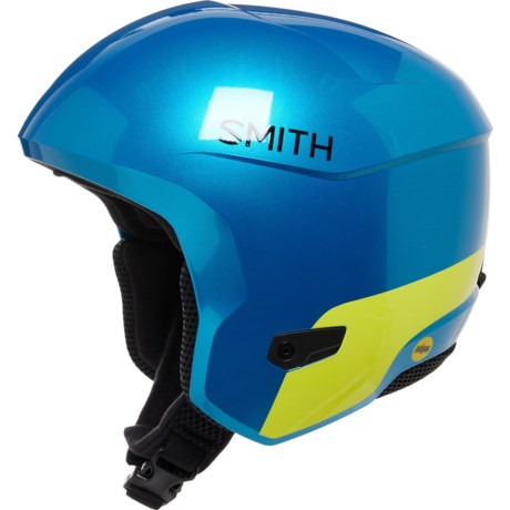 Smith Counter Ski Helmet - MIPS (For Men) in Electric Blue Stripe