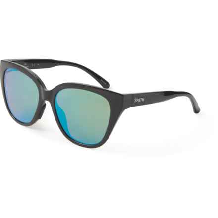 Smith Era Sunglasses - ChromaPop® Polarized Mirror Lenses (For Men and Women) in Black