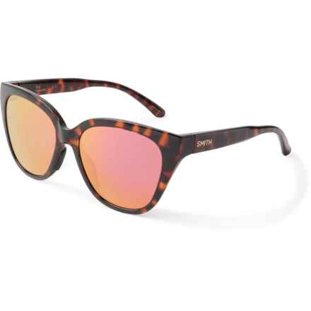 Smith Era Sunglasses - ChromaPop® Polarized Mirror Lenses (For Women) in Tortoise
