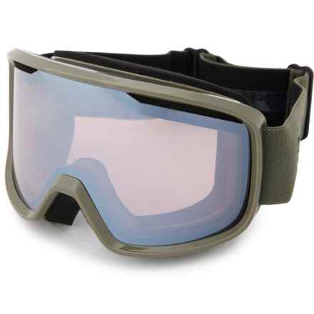 Smith Frontier Low Bridge Fit Ski Goggles (For Men) in Forest