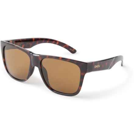 Smith Lowdown 2 Sunglasses - Polarized ChromaPop® Lenses (For Men and Women) in Tortoise