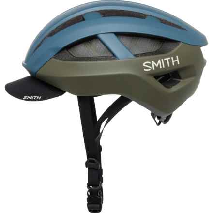 Smith Network Road Bike Helmet - MIPS (For Men and Women) in Matte Stone/Moss