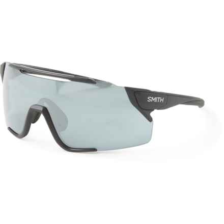 Smith Optics Attack MAG MTB Sunglasses - ChromaPop® Lens (For Men and Women) in Matte Black/Platinum