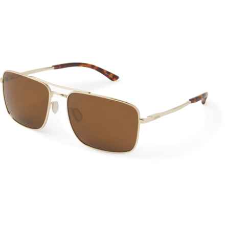Smith Outcome Sunglasses - Polarized (For Men and Women) in Gold