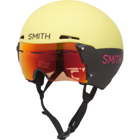 orange road bike helmet