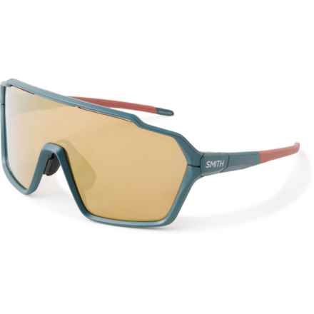 Smith Shift XL MAG Sunglasses - ChromaPop® Mirror Lens, Extra Lens in Matte Pacific/Sedona/Chromapop Bronze Mirror