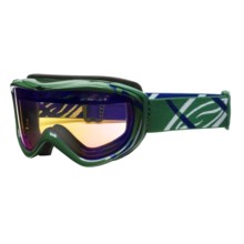 Smith Sport Optics Transit Snowsport Goggles - Graphic Frame, Mirror Lens in Heritage Green Twill/Sensor Mirror - Closeouts