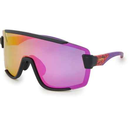Smith Wildcat Sunglasses -ChromaPop® Lens, Extra Lens in Matte Wild Child/Chromapop Violet Mirror