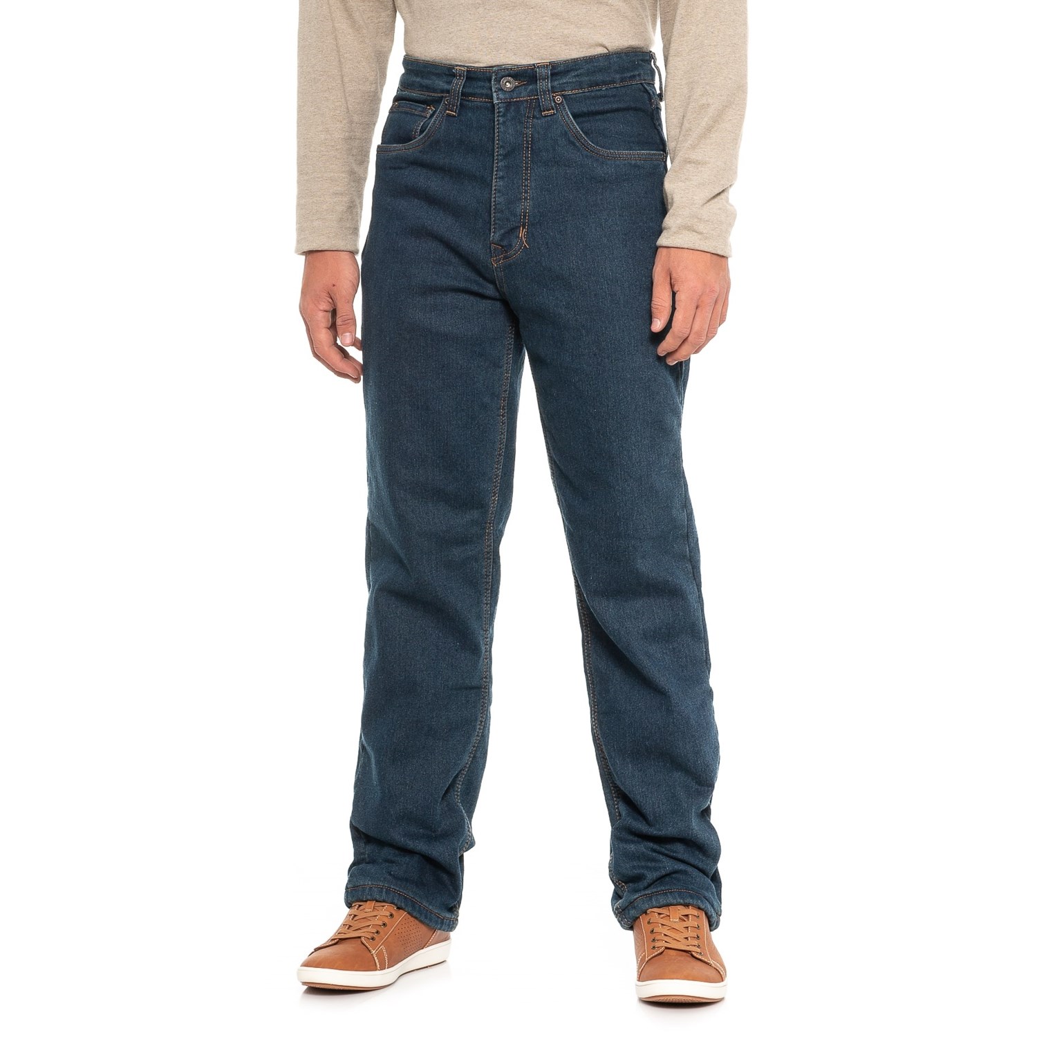 Smiths Work Polar Fleece-Lined Jeans (For Men) - Save 55%