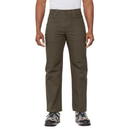 Smith's Workwear Canvas Work Pants - 5-Pocket in Black Olive