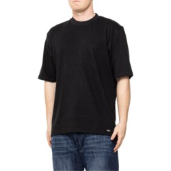 Smith's Workwear Extended Tail Knit T-Shirt - Short Sleeve in Black
