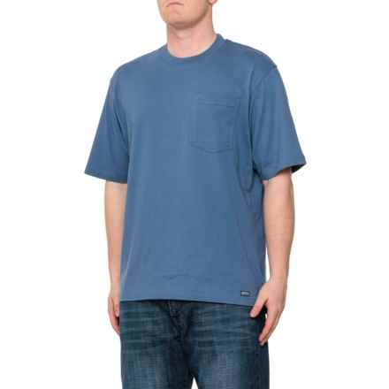 Smith's Workwear Knit One-Pocket T-Shirt - Short Sleeve in Captain Blue