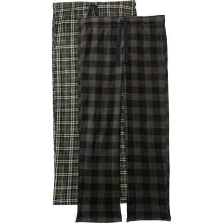 Smith's Workwear Microfleece Lounge Pants - 2-Pack in Olive