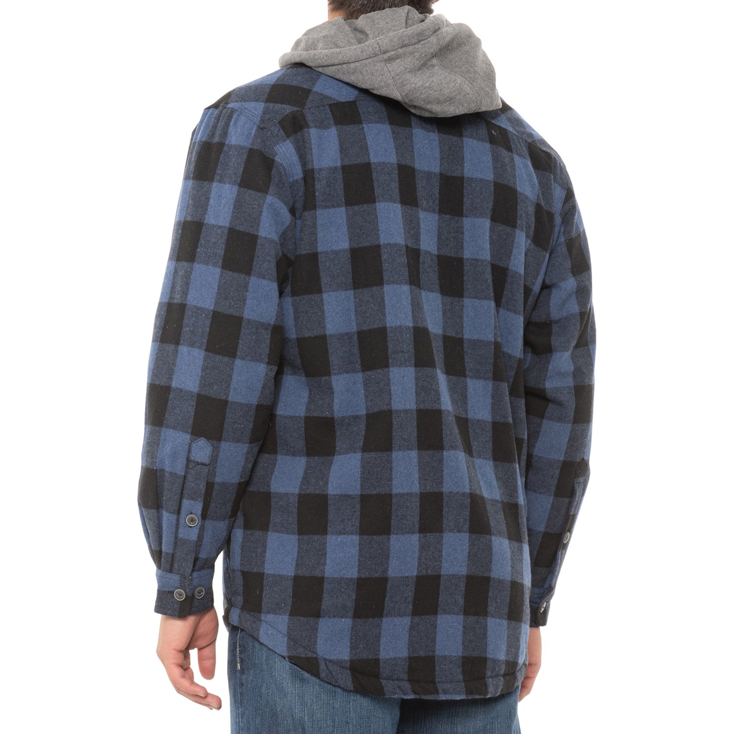 lined hooded flannel