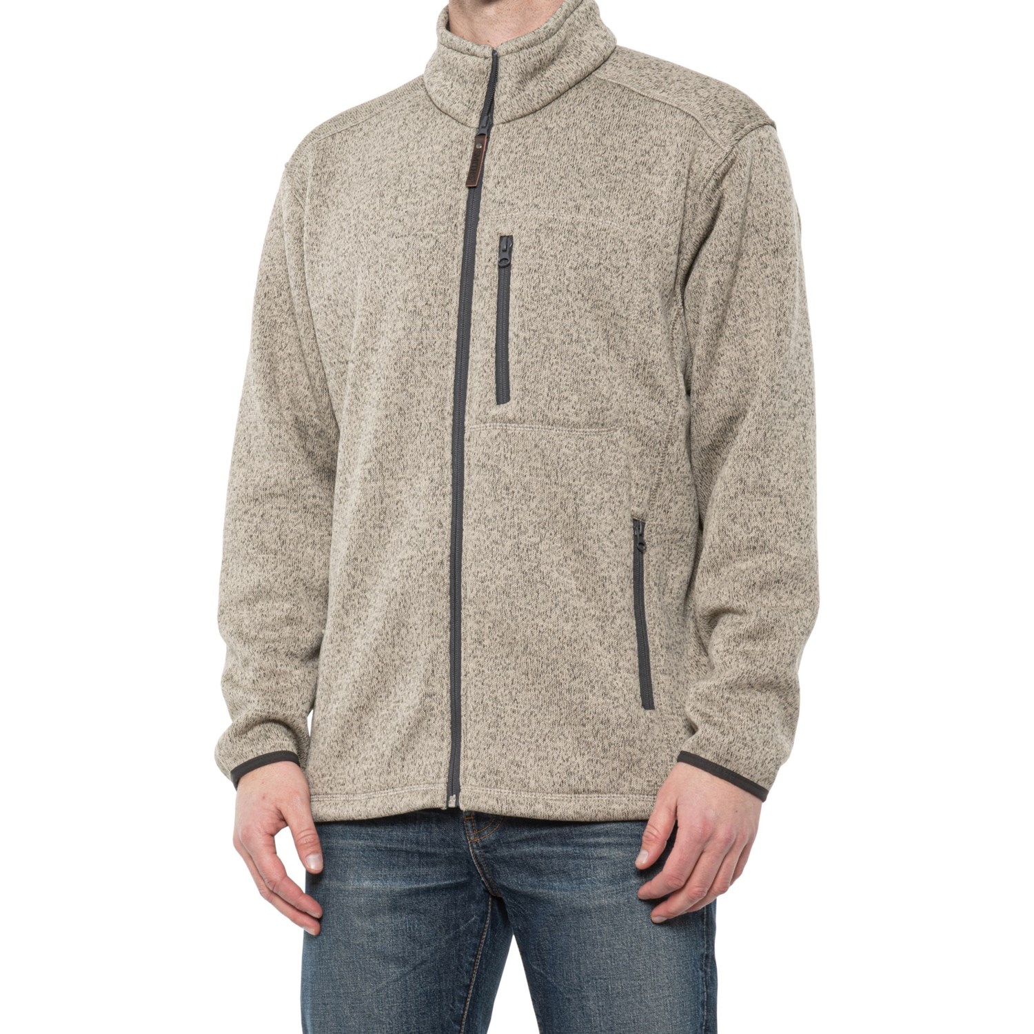 Smith's Workwear SherpaLined Sweater Fleece Jacket (For Men) Save 56