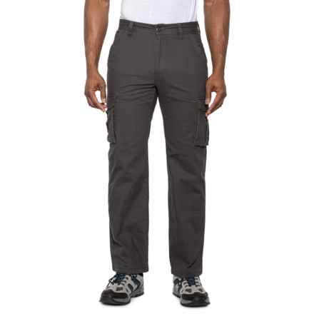 Smith's Workwear Stretch-Canvas Cargo Pants in Granite Grey