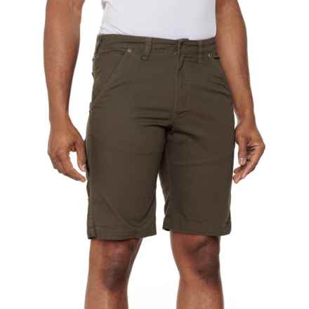 Smith's Workwear Stretch Duck Canvas Carpenter Shorts in Black Olive