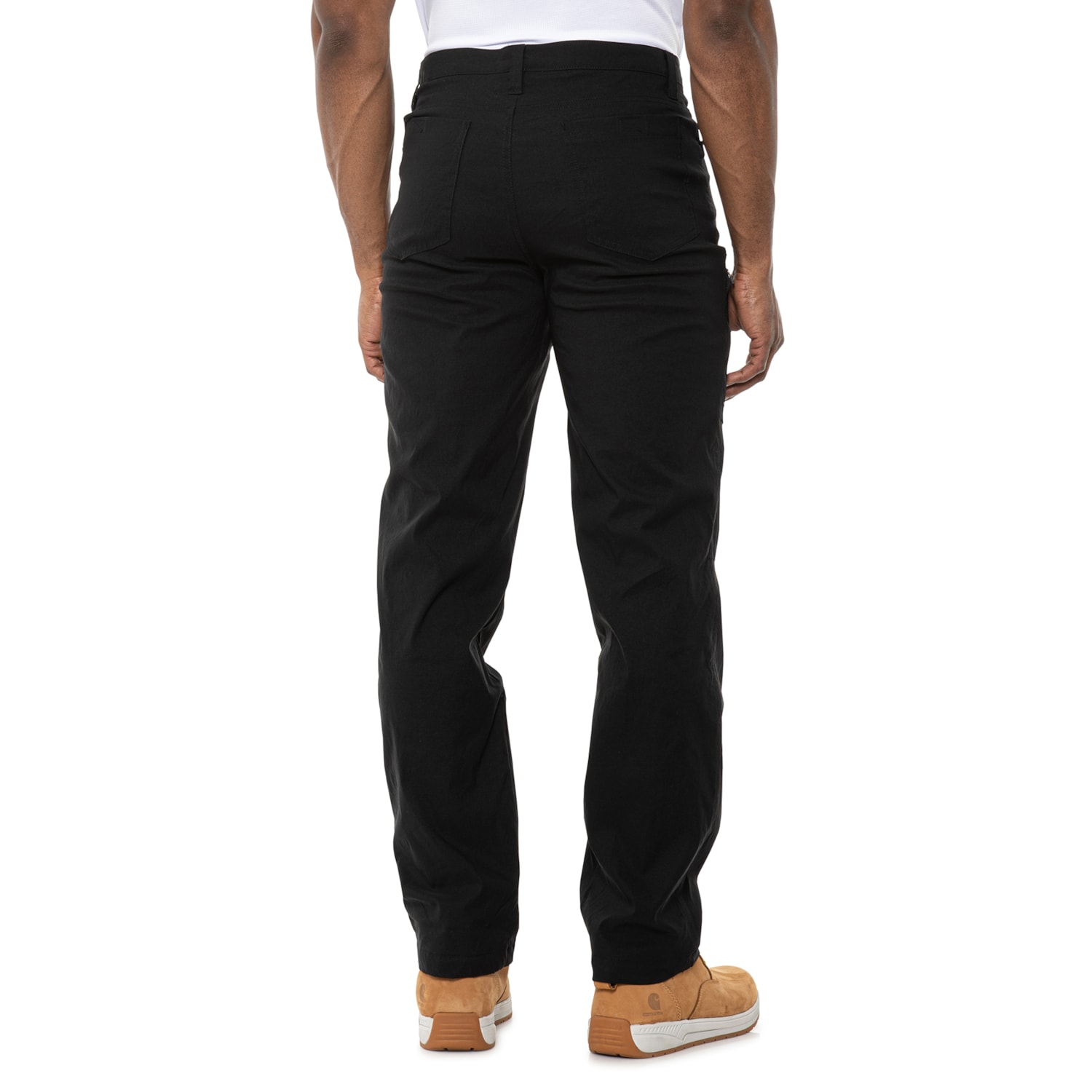 Smith's Workwear Men's Fleece Lined Stretch Performance Pants, Black, 38x30