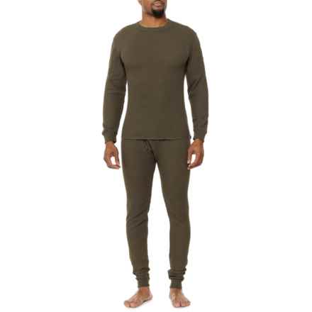 Smith's Workwear Thermal Long Underwear Set - Long Sleeve in Black Olive