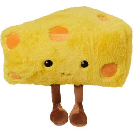 SMOOCHY PALS Yum Yum Cheese Plush - 15” in Multi
