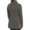 9356H_2 Sno Skins Ripple Jacquard Shirt - Cowl Neck, Long Sleeve (For Women)