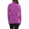 9239J_2 Snow Angel Chami Alpine Graphic Base Layer Top - Zip Neck, Long Sleeve (For Women)