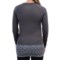 9239M_2 Snow Angel Chami Graphic Base Layer Top - Crew Neck, Long Sleeve (For Women)