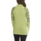 9239H_3 Snow Angel Chami Graphic Base Layer Top - Zip Neck, Long Sleeve (For Women)