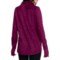 4NAFU_2 Snow Angel Embossed Chami Base Layer Top - Zip Neck, Long Sleeve