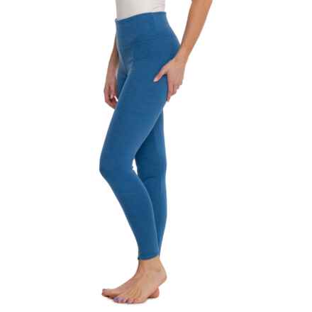 Snow Angel Minx SlimR Waist Leggings in Vallarta Blue