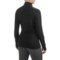 181GP_2 Snow Angel Veluxe Color Splash Base Layer Top - Zip Neck, Long Sleeve (For Women)